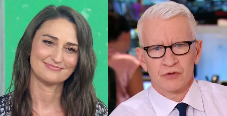 Sara Bareilles and Anderson Cooper/Credit: YouTube