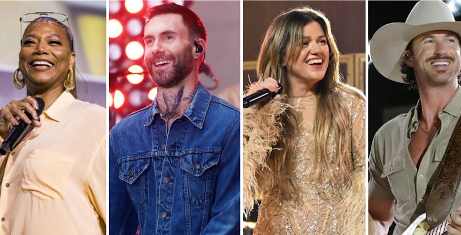 Queen Latifah, Adam Levine, Kelly Clarkson, Riley Green- YouTube