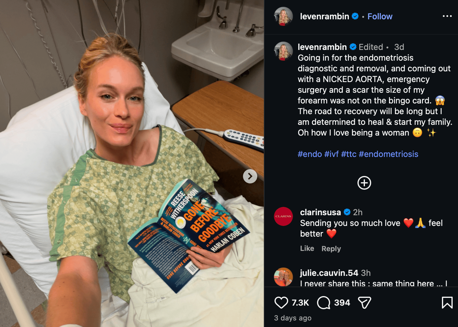 Grey's Anatomy Leven Rambin | Instagram